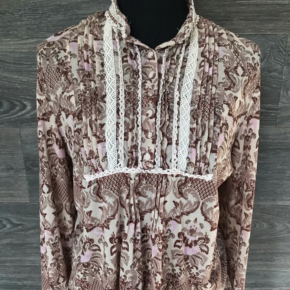Paisley Patterned Blouse - image 1